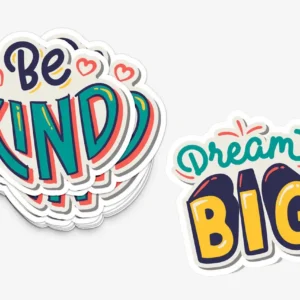 Custom Shape Stickers