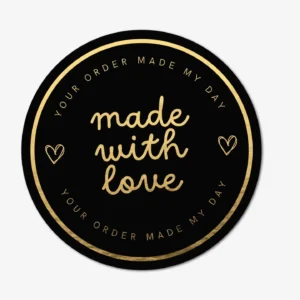 Gold Foiling Stickers